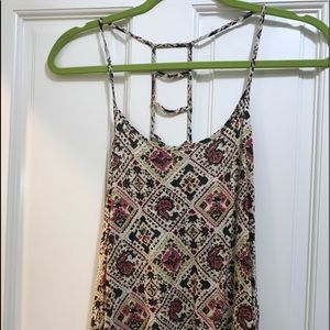 Patterned tank top